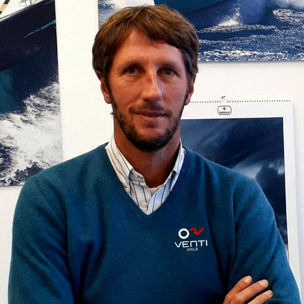 Vittorio d'Albertas CEO Venti Sails - Veleria Genova, Massa, Roma, Napoli